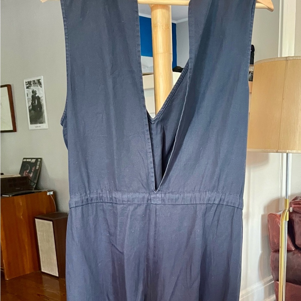 Ali Golden Jumpsuit - Missing Button Size Medium - image 3